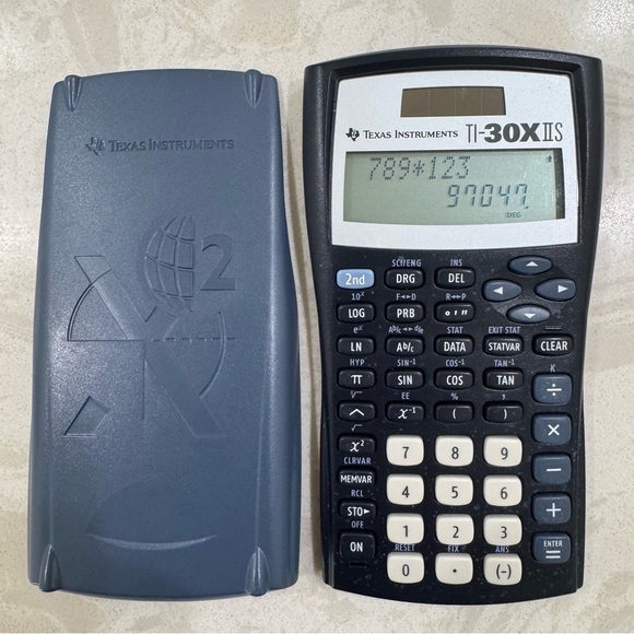 Texas Instruments TI-30X IIS Scientific Calculator Solar - Picture 1 of 9